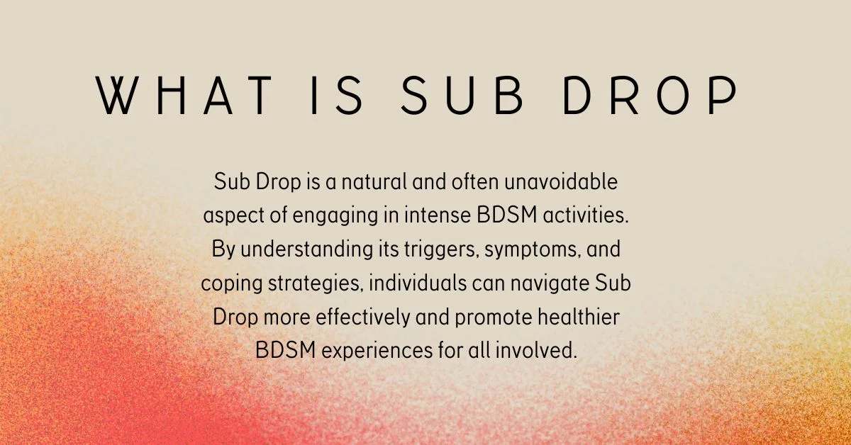 what is sub drop