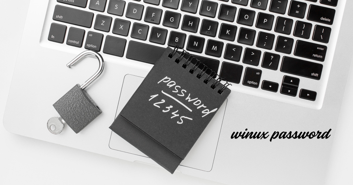 winux password